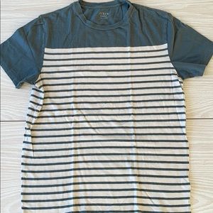 Jcrew Men’s Striped Tee Shirt, Size Small